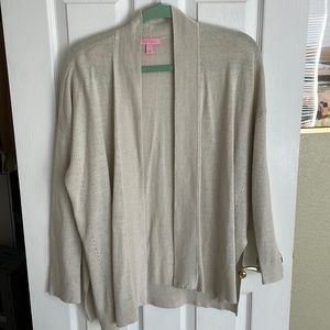 Lilly Pulitzer gold sweater